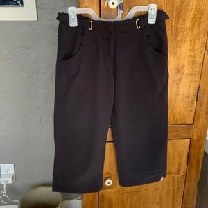 Lucy Black Capri Hiking Pants size XS